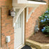 Outdoor Wall Light Waterproof Exterior Wall Lantern Brass with Rust